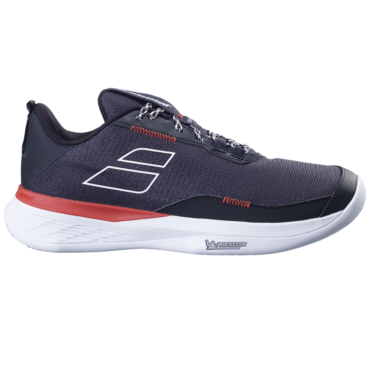 Babolat SFX Evo All Court Men WIDE (Black/Fiesta Red) Tennis Shoes