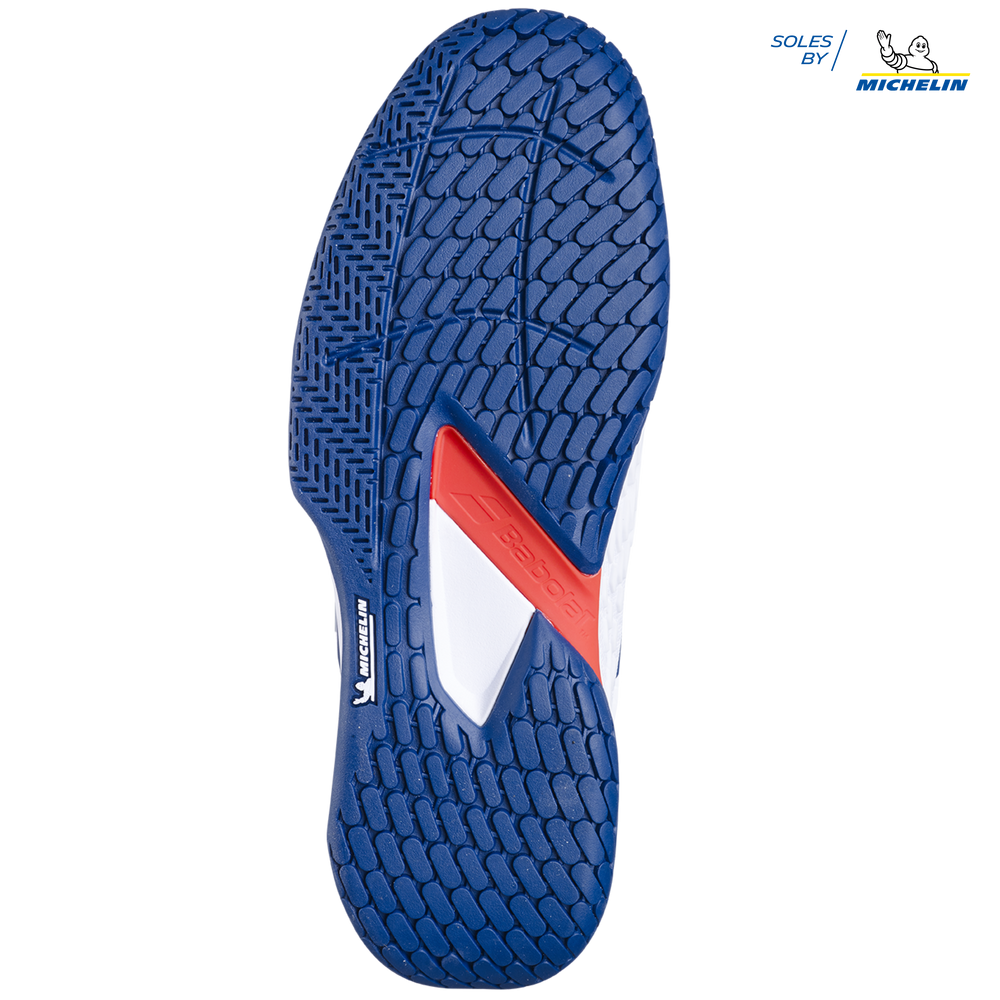 Babolat Propulse Fury 3 AC M (White/Estate Blue) Tennis Shoes