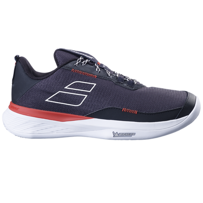 Babolat SFX Evo All Court Men WIDE (Black/Fiesta Red) Tennis Shoes