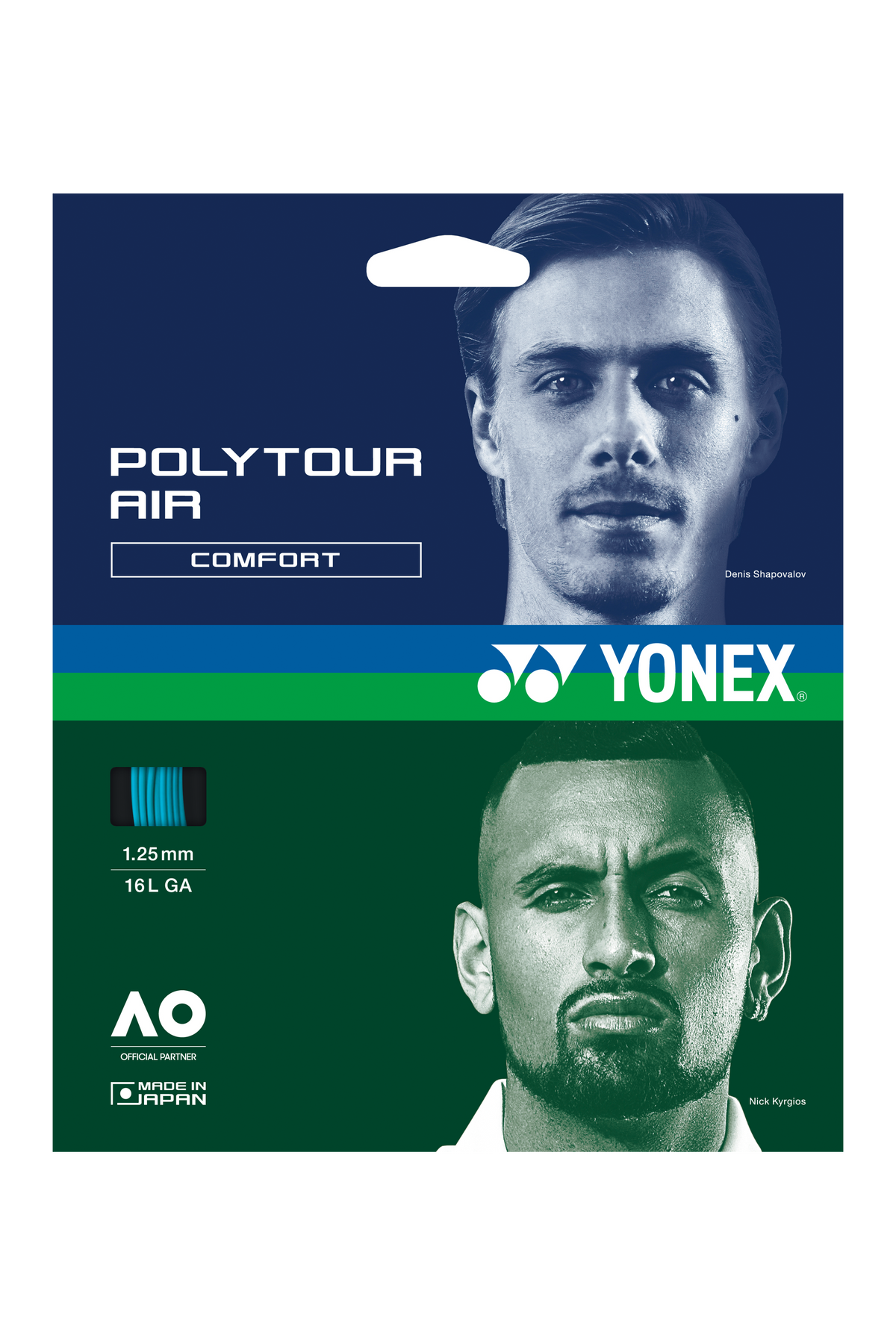 Yonex Polytour Air 1.25 Tennis Stringing