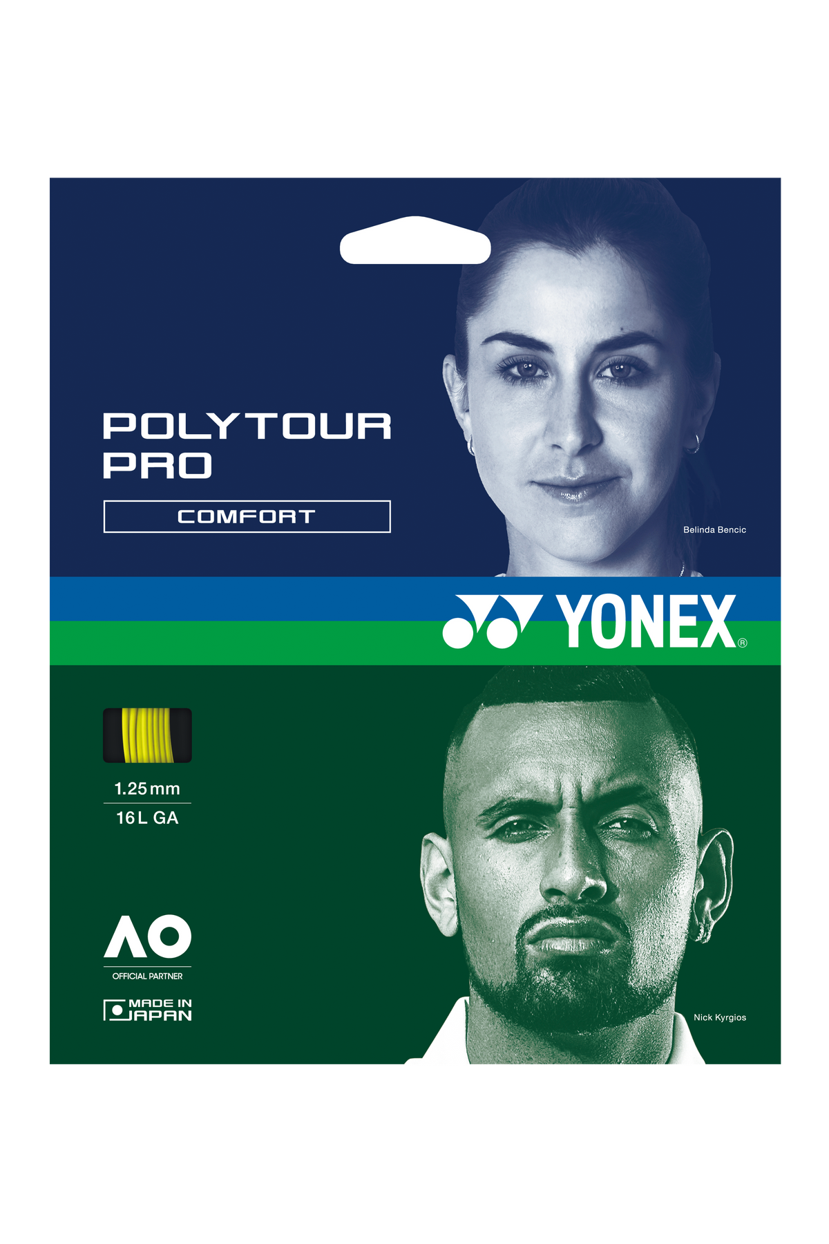 Yonex Polytour Pro 1.25 Tennis Stringing