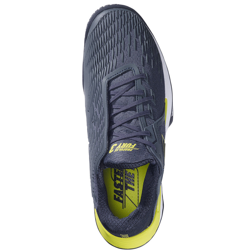 Babolat Propulse Fury 3 (Gray/Aero) Tennis Shoes