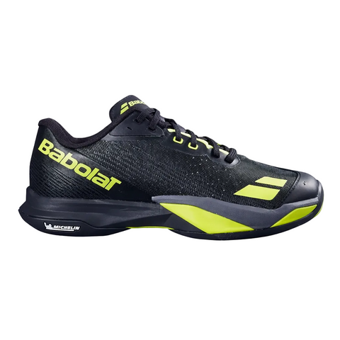 Babolat Jet Mach 4 All Court (Black/Aero) Men Tennis Shoes